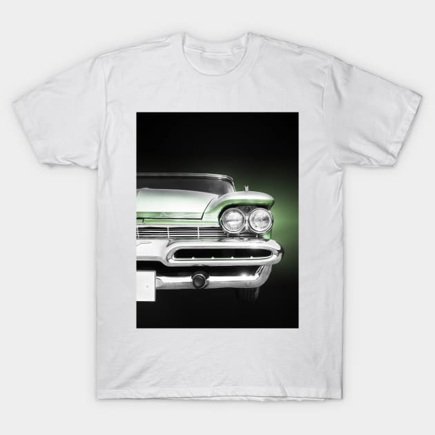 American classic car Fire Flite 1959 front T-Shirt by Beate Gube